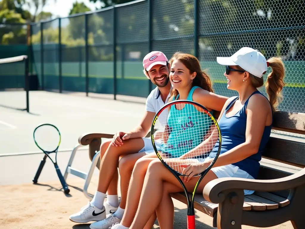 A photo capturing the welcoming atmosphere of TCN, with members socializing and enjoying refreshments after a training session, highlighting the club's commitment to creating a friendly and supportive environment.